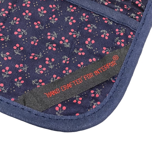 Vintage Hand Crafted Interpur Quilted Floral Wallet - Picture 8 of 14